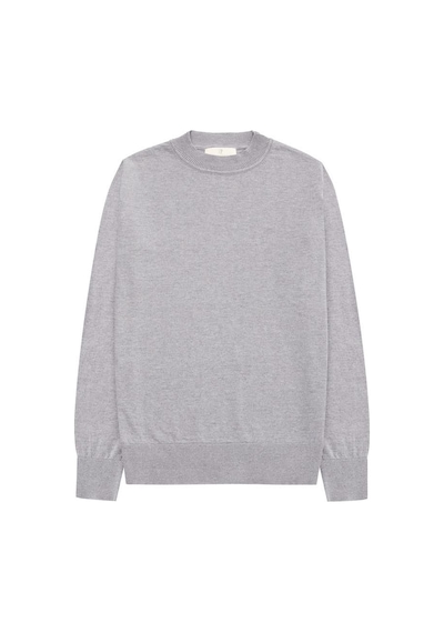 Styleboom X Peraluna Chelsea Pullover Bisiklet Yaka Standart Kesim Kadın Triko Kazak - Gri-gri Gri