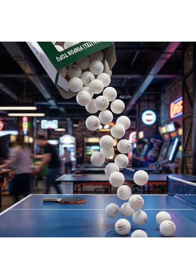 3 Yıldız Masa Tenisi Pinpon Topu +40 Gazlı Yapı Sekme Garantili Profesyonel Pingpong Top 12 Adet