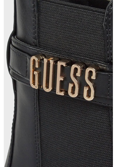 Guess Bayan Bot Fl8yea Ele10 Black Siyah