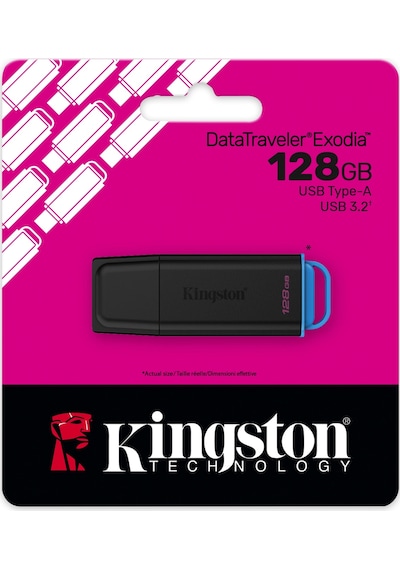 128gb Usb3.2 Dtxg2/128gb Exodıa Kıngston