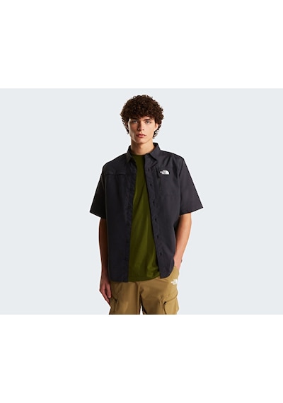 The North Face M Sequoia Short Sleeve Shirt Erkek Outdoor Kısa Kollu Gömlek Nf0a8fu6jk31siyah Siyah