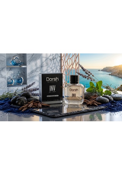 Dorsh Inv Edc 100 Ml Erkek Parfüm Yeni Seri Çiçeksi - Ferah