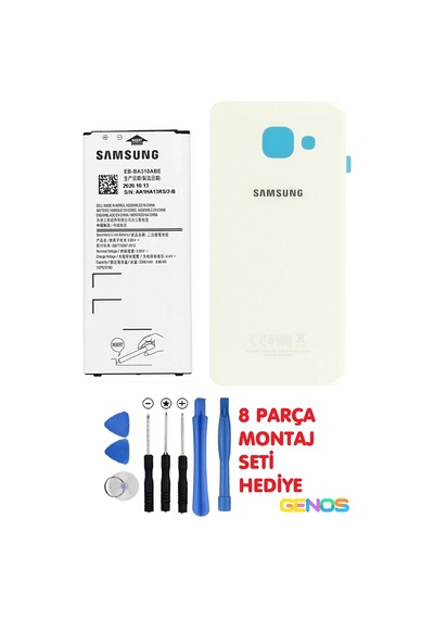 Samsung Uyumlu Galaxy A3 2016 A310f Batarya Pil Eb-ba310abe Arka Kapak Pil Kapağı Tamir Seti