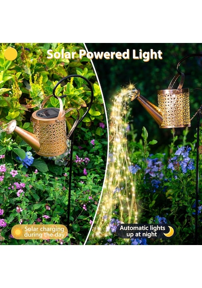 Tr Solar Sulama Can Işık - Güneş Işıkları Bahçe Süslemeleri Dış Mekan, Bahçe Dekor Işıkları, Ip65 Su Geç Diğer