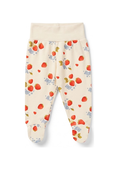 Tiffany Baby & Kids Strawberry Garden Organik Tasarımlı Patikli Alt Ekru