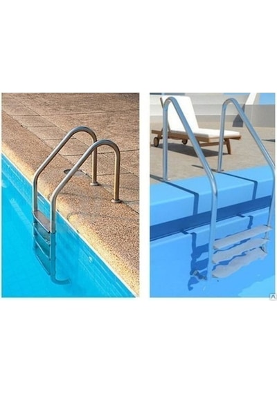 Watershut 4 Basamak STANDART Model Paslanmaz Çelik Havuz Merdiven