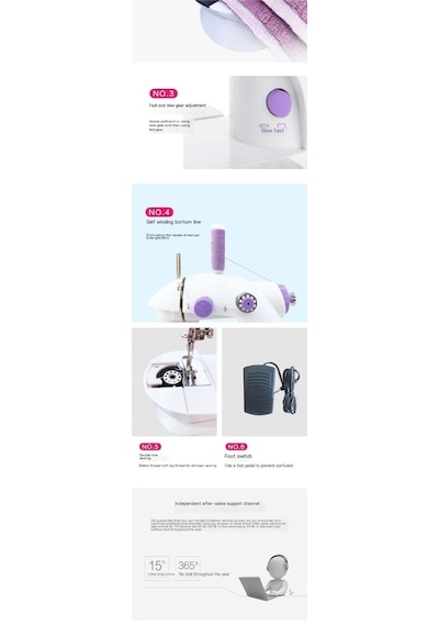 Boutiques Ev Mini El Dikiş Makinesi