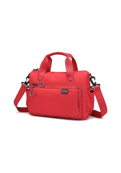 Smart Bags Kırmızı Ekstra Hafif Kumaş Orta Boy Kadın Omuz Ve Postacı Çantası
