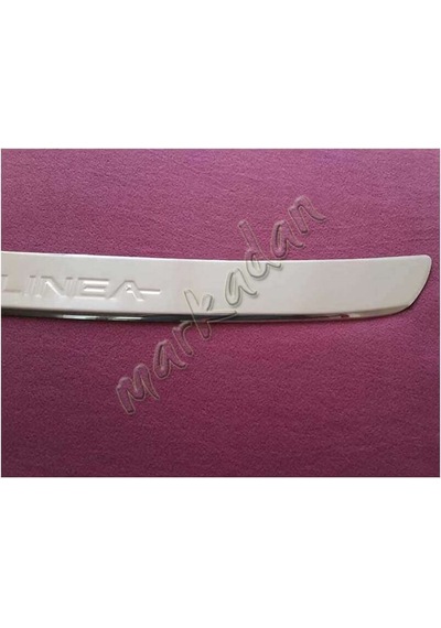 Woc Chrome Fiat Linea Krom Arka Tampon Eşiği 2006-2018 Paslanmaz