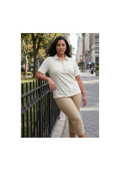 Hanezza Polo Yaka T-shirt Beyaz - 35199535 Beyaz