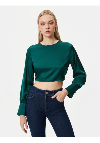 Koton Melis Ağazat X Koton - Crop Sırt Dekolteli Saten Bluz Yeşil 4wak60286pw 4WAK60286PW989 Koyu Yeşil Koton Melis Ağazat X Koton - Crop Sırt Dekolteli Saten Bluz Yeşil 4wak60286pw 4WAK60286PW989 Koyu Yeşil
