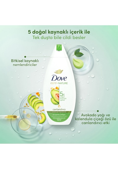Care By Nature Nemlendirici Duş Jeli Avokado Yağı Ve Kalendula Özü Canlandırıcı 450 Ml X2 Diğer
