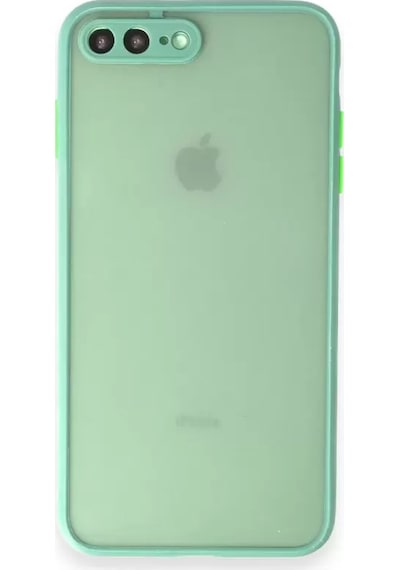 Newface Apple İphone 7 Plus Kılıf Montreal Silikon Kapak - Turkuaz