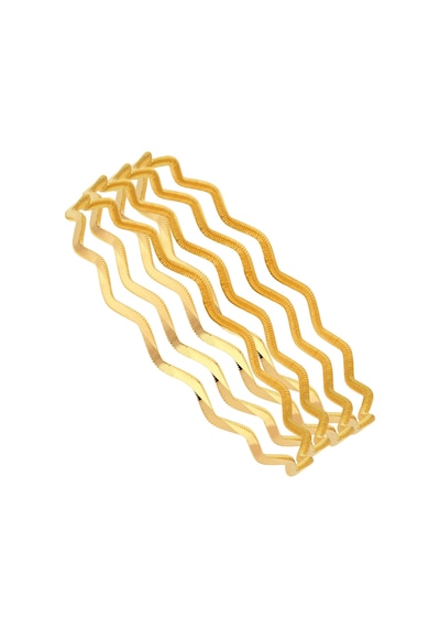 40 Gr 22 Ayar Zigzag Ajda Bilezik 10gr X 4 Adet