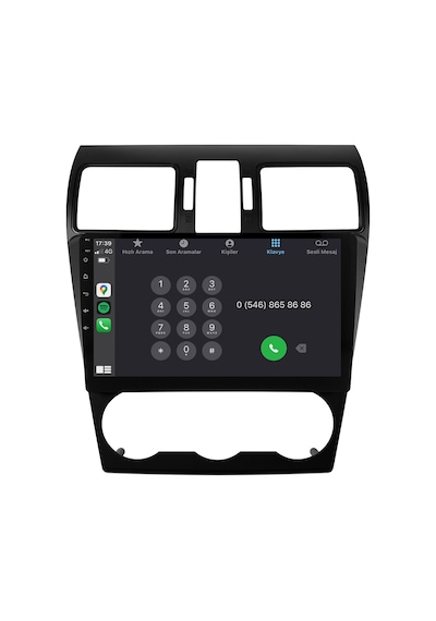 Subaru Forester Android Multimedya Sistemi 2013-2015 Crv-4816xr 9"