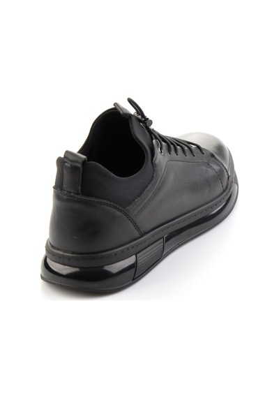 Bambi Siyah Hakiki Deri Erkek Sneaker E01080228543 Siyah Bambi Siyah Hakiki Deri Erkek Sneaker E01080228543 Siyah
