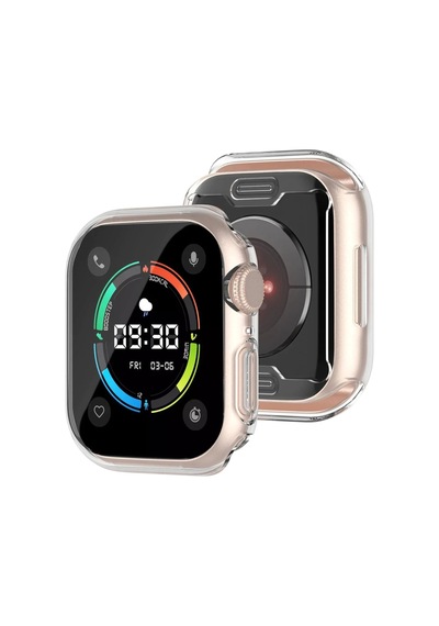 Apple Uyumlu  Watch 38mm Şeffaf Silikon Saat Koruma