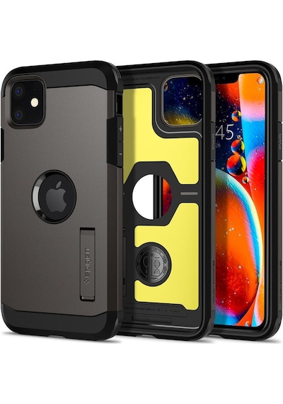 Spigen Apple Uyumlu iPhone 11 Pro İle Kılıf Tough Armor Xp Gunmetal