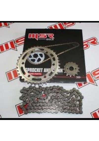 Honda Cbr 250 38t-14t-520h-120lzincir Dişli Seti Msr Gold