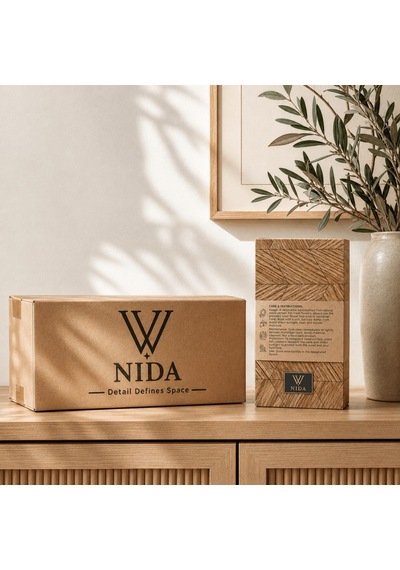 Nida Collection Şaraplık Dekoratif Şarap Şişesi Standı