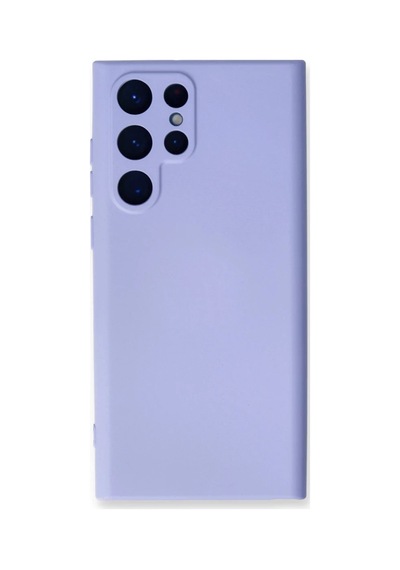 Samsung Galaxy S24 Ultra Kılıf Nano İçi Kadife Silikon - Lila 0.2M-Çok Renkli