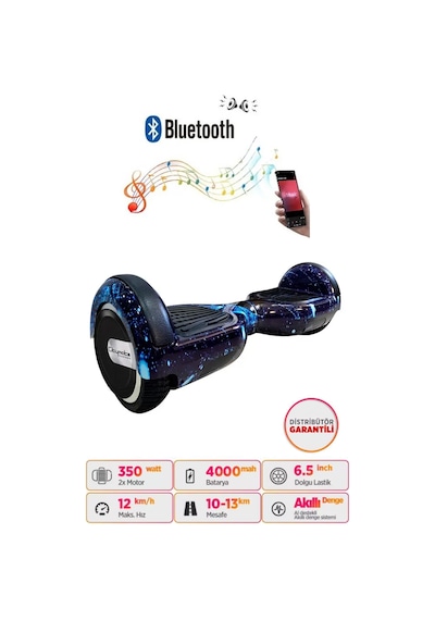 Citymate Hoverboard 6.5 inch Elektrikli Kaykay Scooter Bluetooth Hoparlörlü D03 Citymate Hoverboard 6.5 inch Elektrikli Kaykay Scooter Bluetooth Hoparlörlü D03