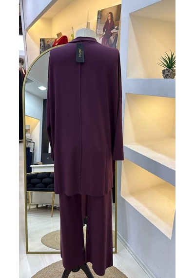 İnvee Modal Fresh Takım 7126 Vişne