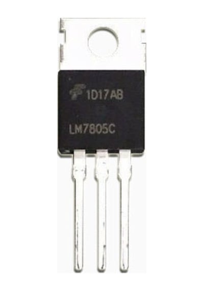 LM 7805 C Bacaklı Voltaj Regülatörü - Tüp - 3 adet