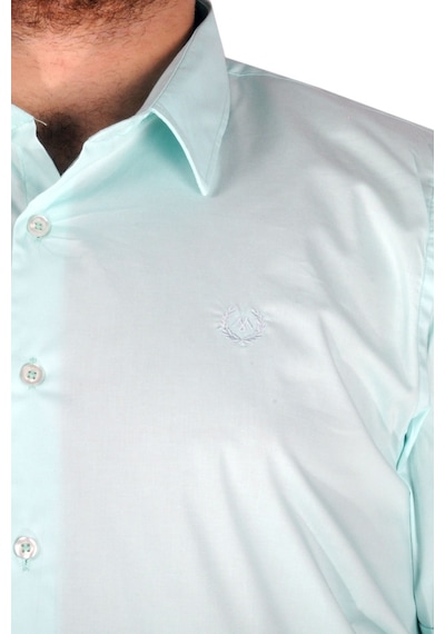 Mode Xl Büyük Beden Erkek No Pocket Lycra Poplin 20353 Mint Yeşili 001