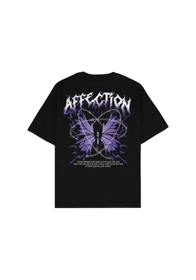 Startmore Affection Oversize Unisex T-shirt Siyah