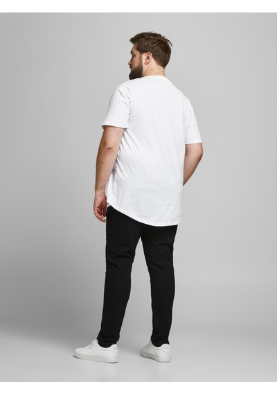 Jack & Jones Jack&jones Oversize Minimalist Erkek T-shirt - Günlük Kullanım Beyaz