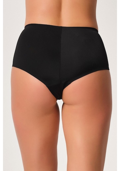 Siyah Mı Emay 2804 Yapıştırma Lazer Brezilya Slip Siyah