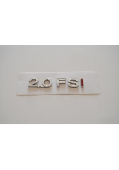 Volkswagen 2.0 Fsi Bagaj Yazısı Tek Kırmızı 3C0853675B