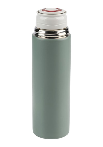 North Pacific Çelik Termos Seti 450 ML Yeşil - 3 Bardaklı