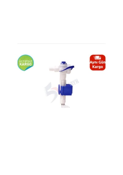 Serel Gömme Rezervuar Flatörü 1/2 Beyaz - Mavi