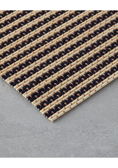 English Home Serene Bambu 4'lü Amerikan Servis 30x45 Cm Siyah-krem Siyah-krem
