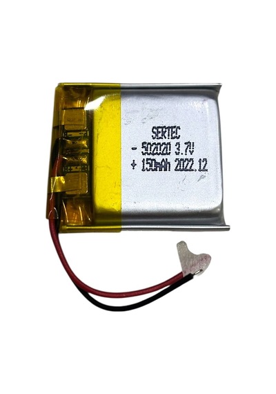Sertec 502020 3.7v 150mah Li-polymer Pil Devreli/1.5a Evimdeyokyok
