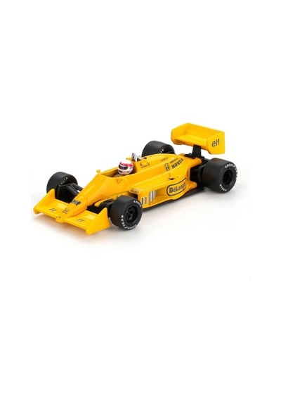 1987 Monaco Gp Satoru Nakajima Lotus 99t 1/64 Olcek Model Arac - Tekli Kutu Bx-313346 Çok Renkli