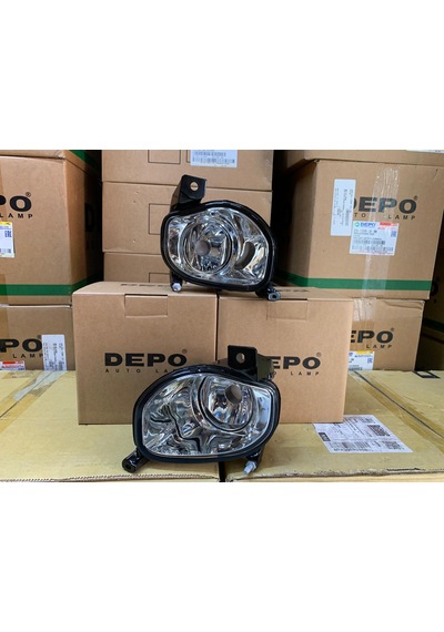 Toyota Avensis 2003-2006 Arası Depo Sağ Ve Sol Sis Farı Takım 81210-05060 / 81220-05060