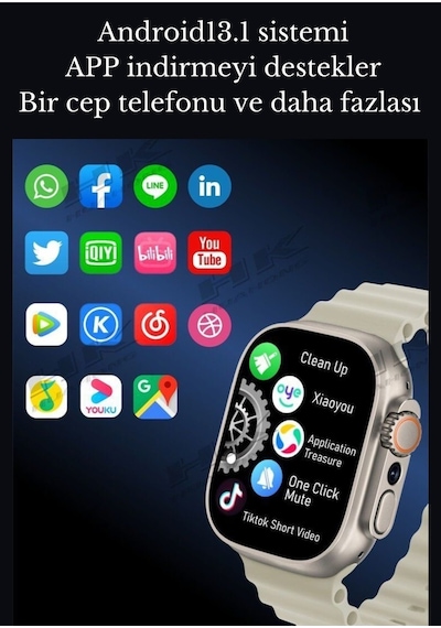 Howear Ultra 3 Sim Kartlı Kameralı Akıllı Saat (Distribütör Garantili)