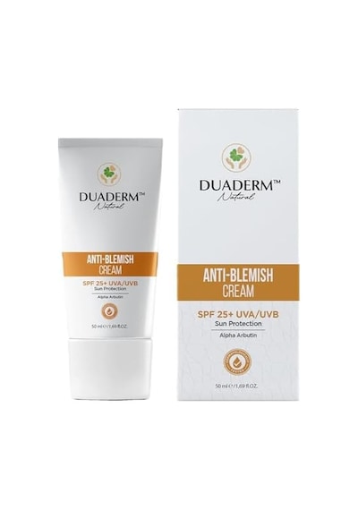 Duaderm Leke Karşıtı Yüz Güneş Kremi, Spf25+, Alpha Arbutin Ve C Vitamini İçeren 50 Ml
