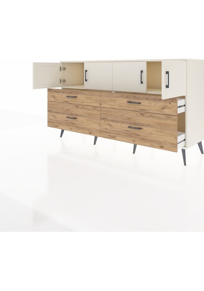 Hyperion Konsol 2 Raflı 4 Çekmeceli 4 Kapaklı 176x44x99 Aytaşı-ay Aytaşı-aytaşı/çam Hyperion Konsol 2 Raflı 4 Çekmeceli 4 Kapaklı 176x44x99 Aytaşı-ay Aytaşı-aytaşı/çam
