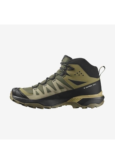 Salomon X Ultra 360 Mid Gtx Erkek Bot-28754-yeşil Yeşil