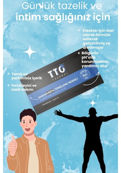Tto Thermal Intimen Temizleme Mendili 12 Adet