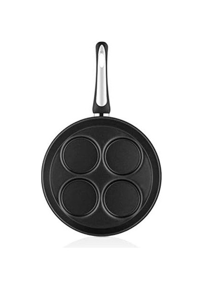 4 Bölmeli Köfte Hamburger Tavası 28 Cm Açık Bakır