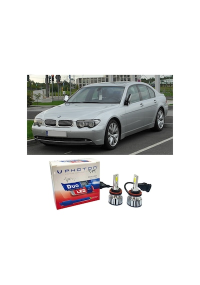 Bmw E65 Kısa Far Ampulü H7 Duo Yeni Seri Beyaz 2001-2008
