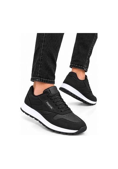 Feerok Urban Günlük Sneaker Unisex Spor Ayakkabı Siyah - Beyaz