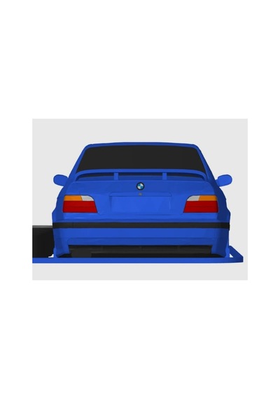 Bmw E36 M3 Model Araç 1:24 Ölçekli Kendin Birleştir