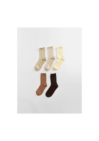 Lc Waikiki Alıta Cıty Farkıyla Lcw Dream Bej Düz 5'li Paket Kadın Soket Çorap Bej - 925405100 Bej Lc Waikiki Alıta Cıty Farkıyla Lcw Dream Bej Düz 5'li Paket Kadın Soket Çorap Bej - 925405100 Bej