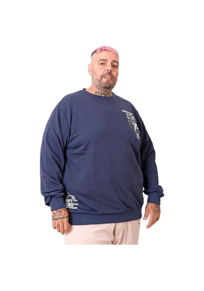 Mode Xl Erkek Sweat Bisiklet Understand U25815 İndigo